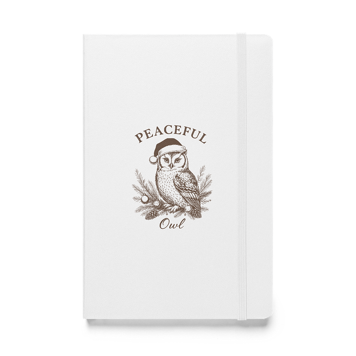 Peaceful Owl Vintage Christmas Journal product image (1)