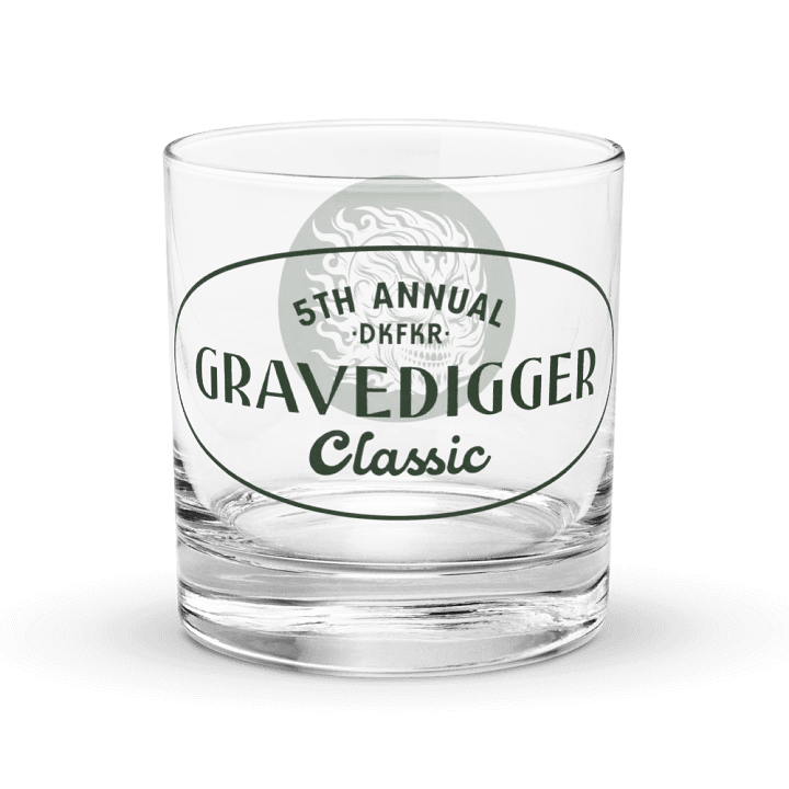 Gravedigger '25 Rocks Glass product image (2)