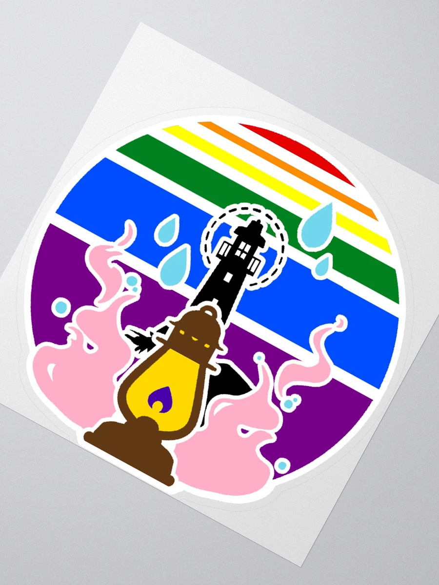 Pride at the Lighthouse | Kiss-Cut Sticker product image (2)