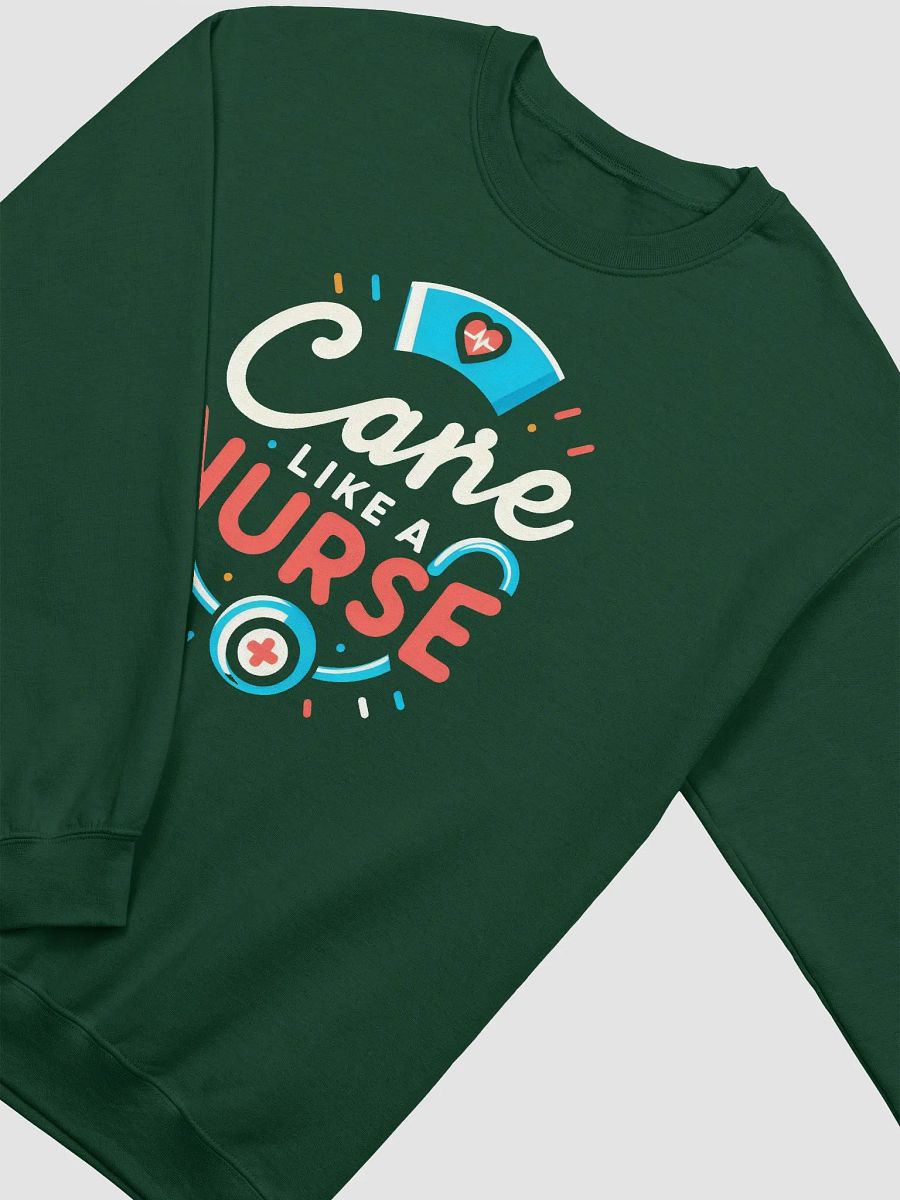 Stethoscope: Nurse's Care Crewneck Sweatshirt product image (16)