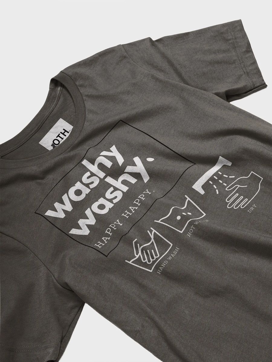 Ultra-Soft Unisex Washy Washy Dark Tee product image (6)
