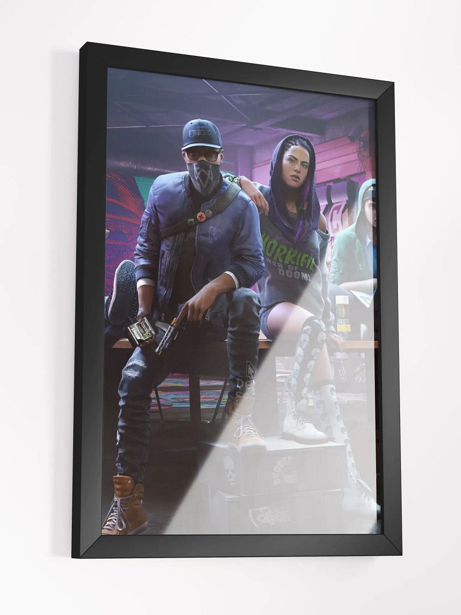 Watch Dogs 2 Decorative Canvas 🎮🖼️ product image (3)