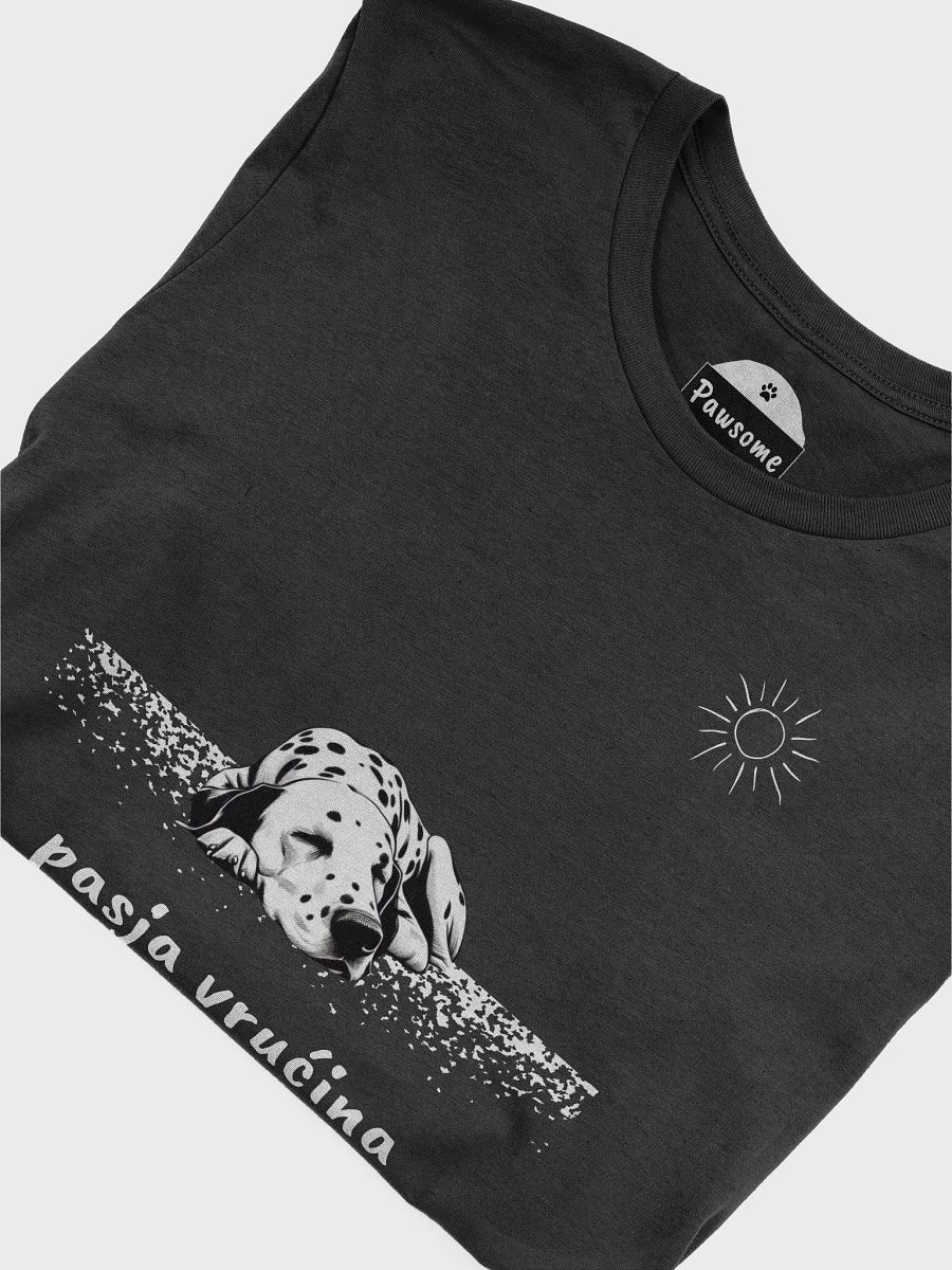 Pasja Vrućina Dalmatian Black T-Shirt product image (3)