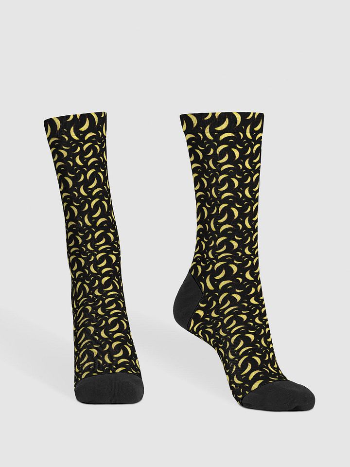 Black Banana pattern eco socks product image (1)