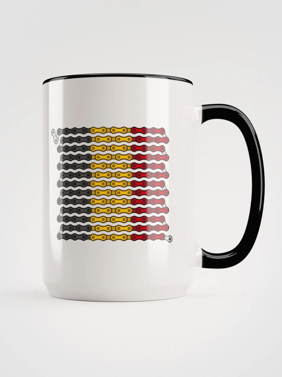 Belgium Bike Chain Flag Coffee Mug product image (4)