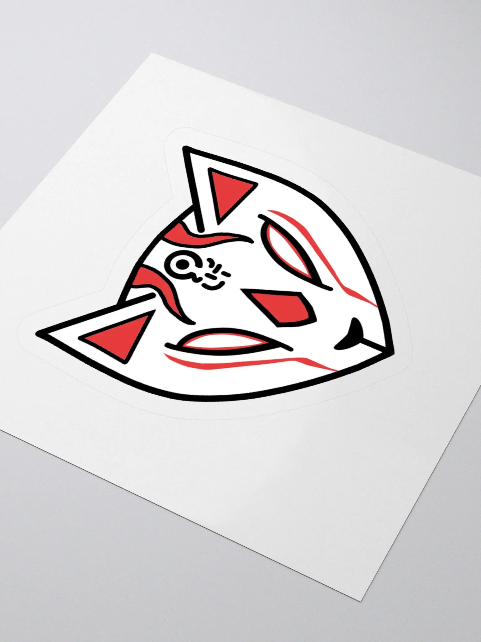 Yasumo Family Fox Mask Sticker product image (5)