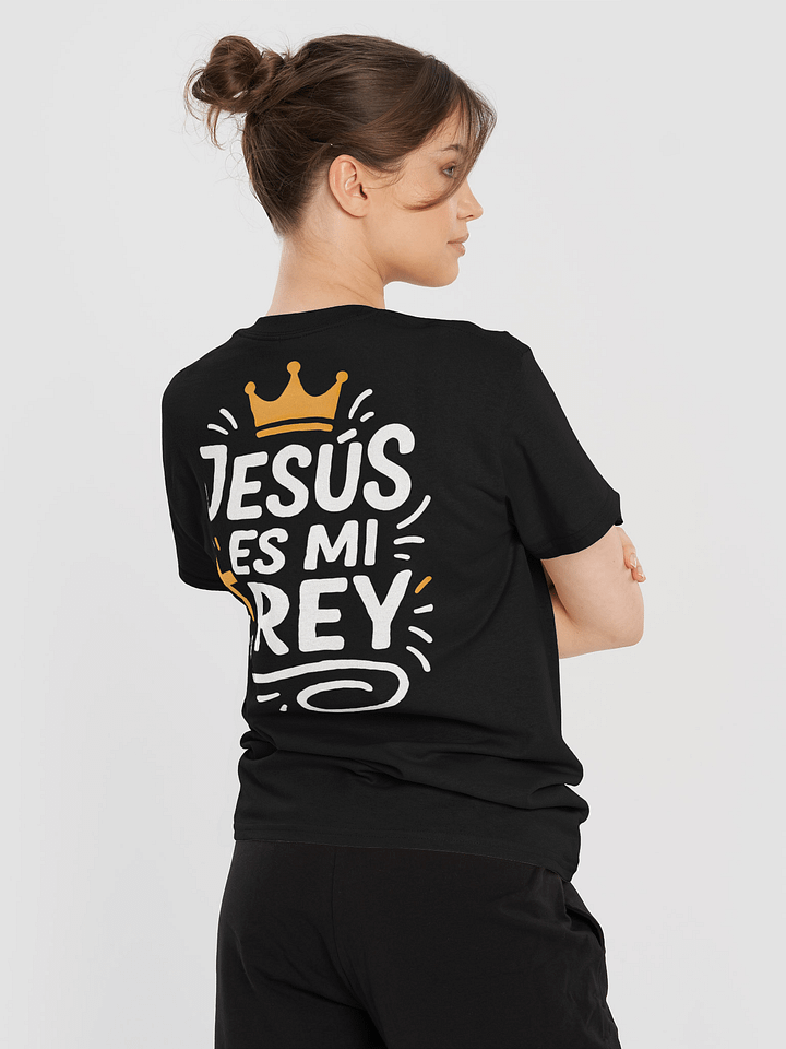 Camiseta Unisex Manga Corta | Jesús es mi Rey product image (2)
