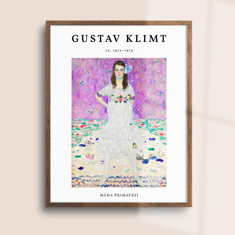 Mada Primavesi by Gustav Klimt Vintage Art Nouveau Poster product image (24)