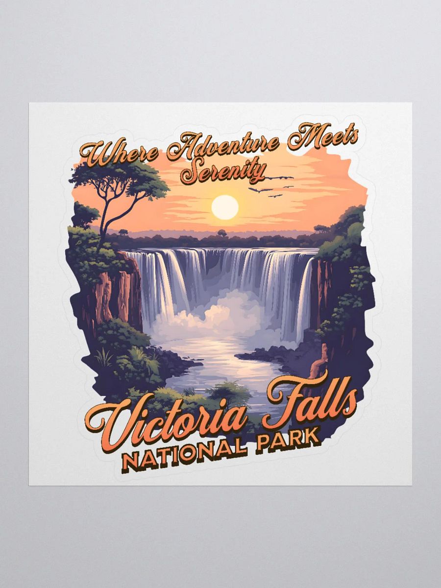 Victoria Falls Adventure Kiss Cut Stickers product image (1)