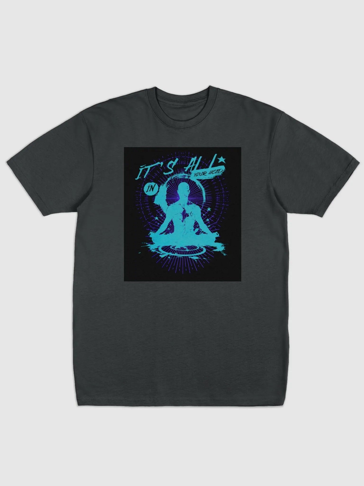 it's all in your head, Psychedelic Meditator Tee product image (4)