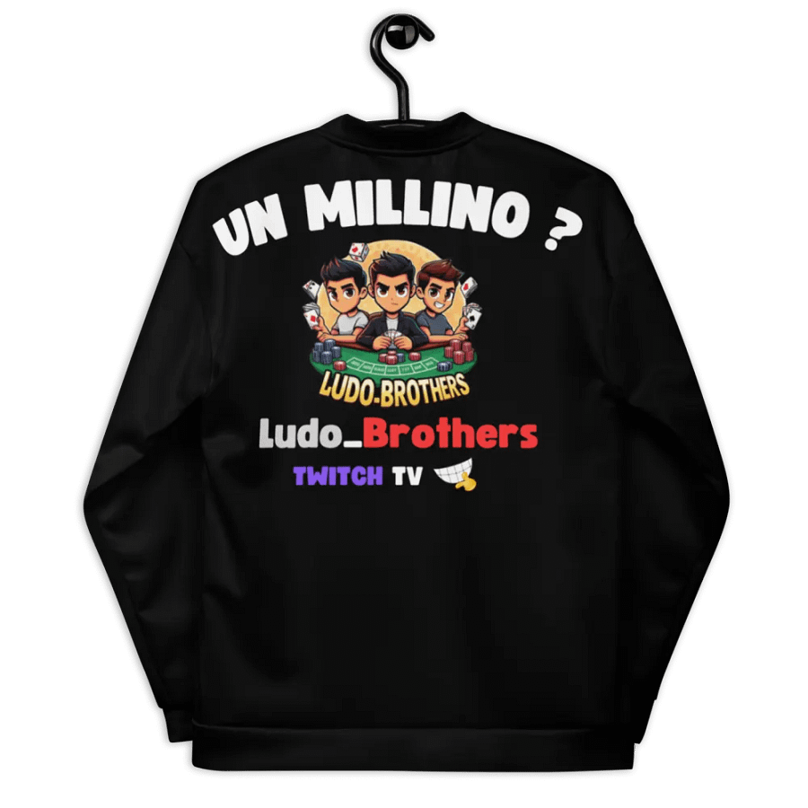 Giubbotto bomber Ludo_Brothers Twitch product image (8)