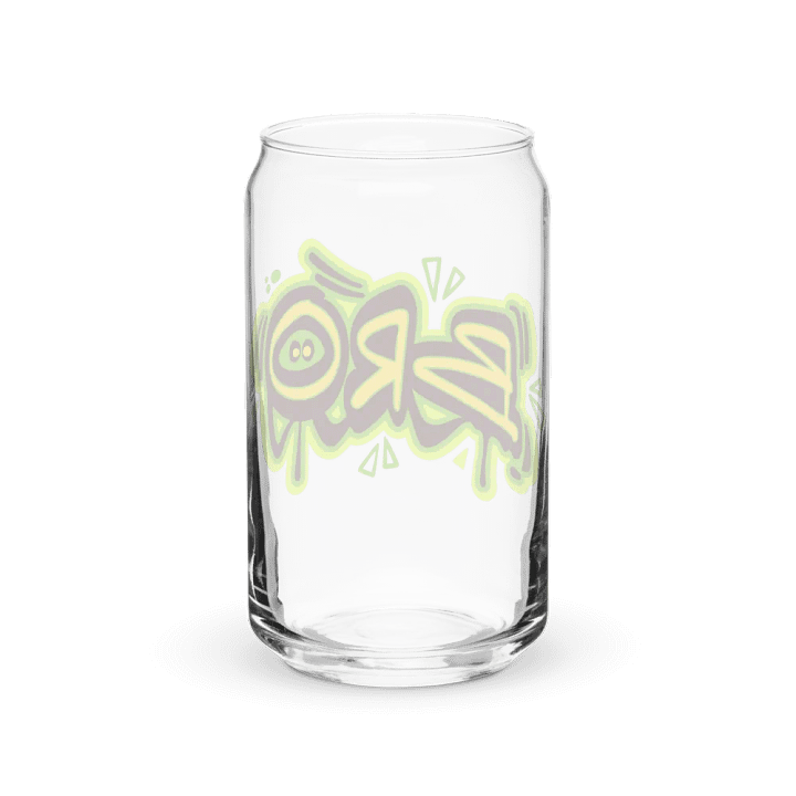 Graffiti Bro Glass: Urban Style Can-Shaped Glass product image (6)