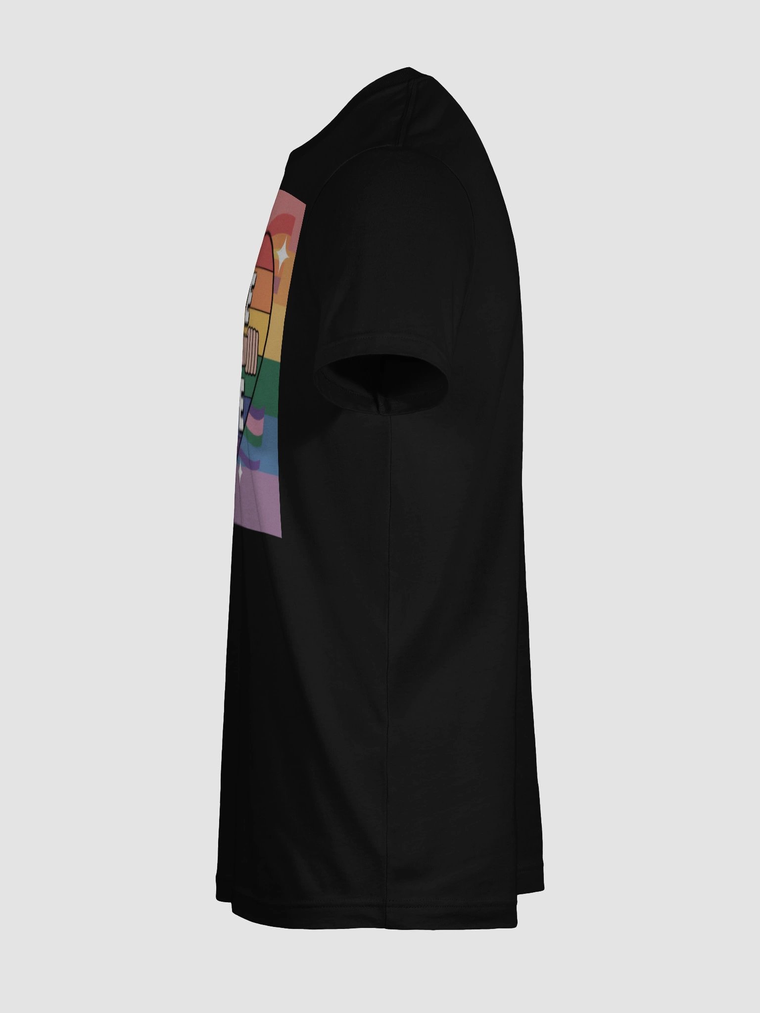 Unisex 'Love Is Love' Rainbow Heart Pride T-Shirt by Graphic Grove product image (115)