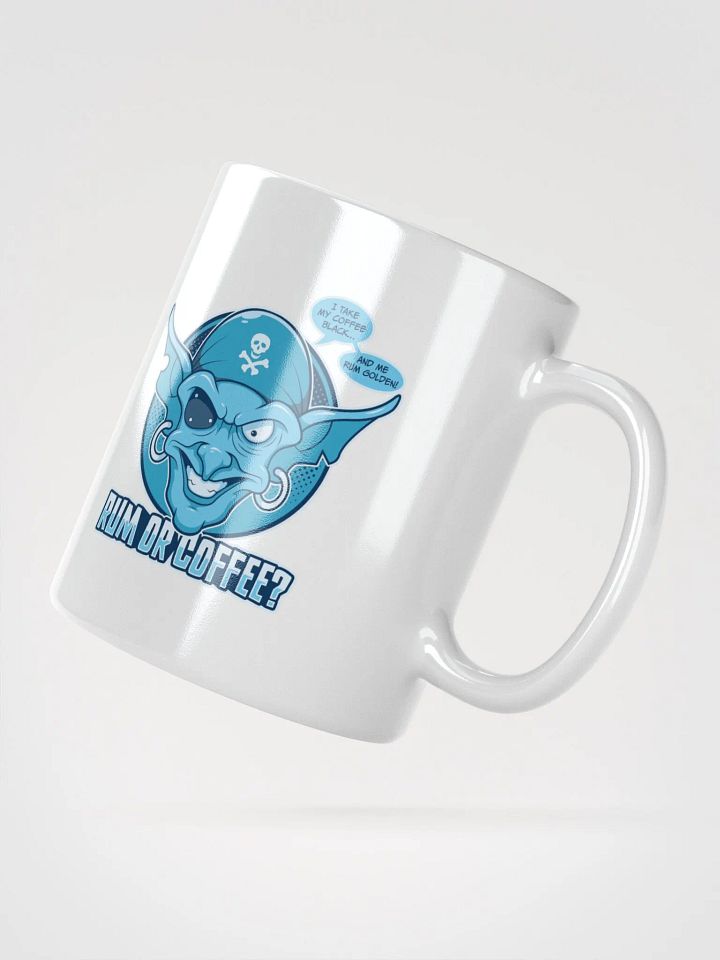 Funny College Student Coffee Mug – Retro Pirate Design product image (2)