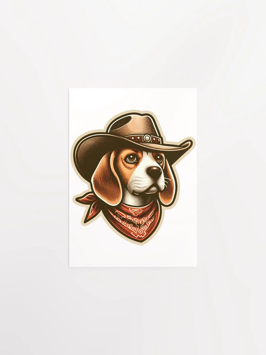 Cowboy Beagle - Poster product image (8)
