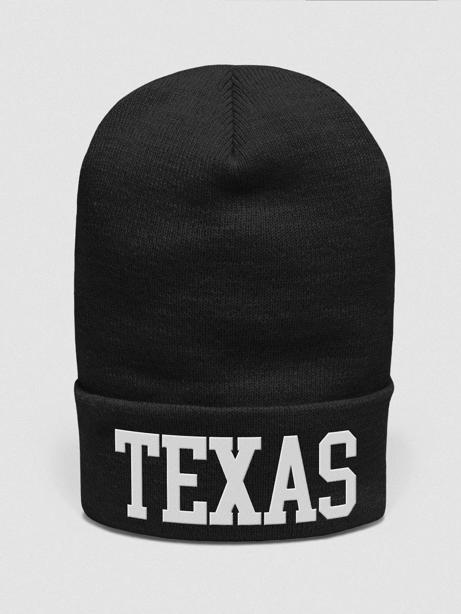Texas State Cuffed Beanie product image (7)