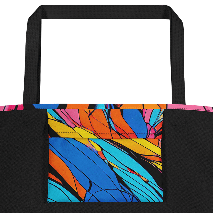 Vibrant Swirls All-Over Tote Bag product image (2)
