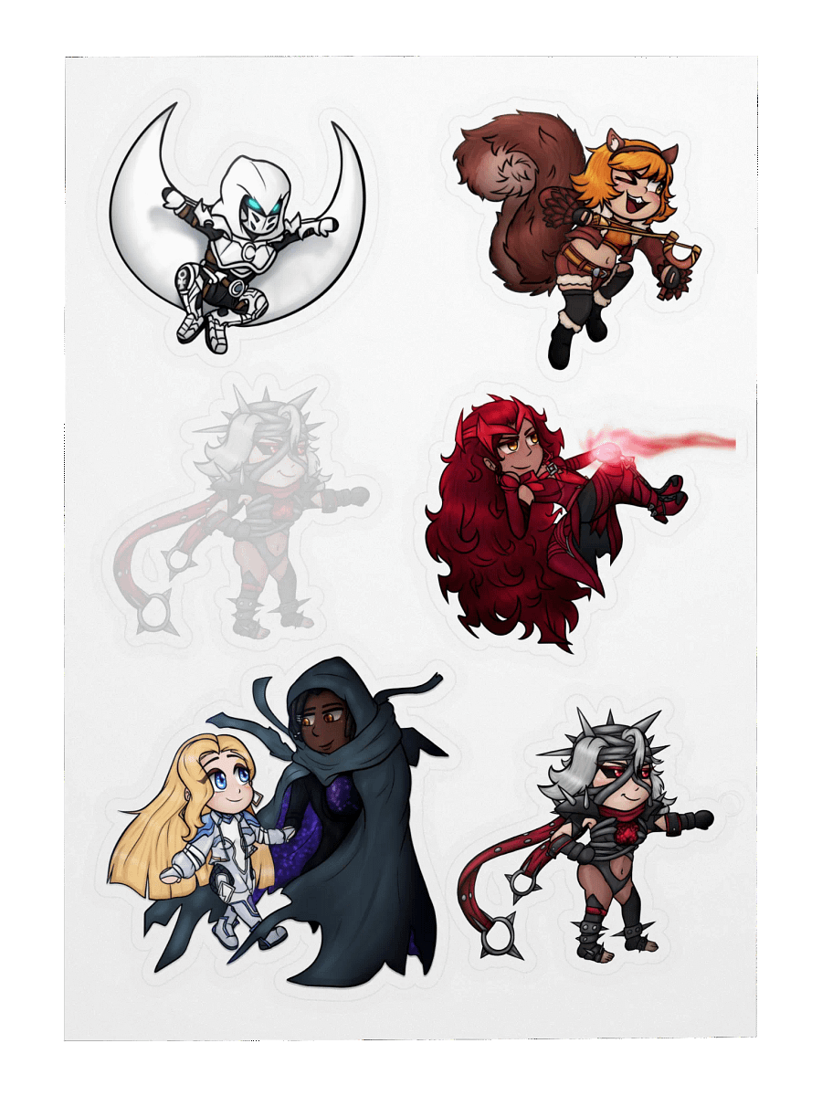 Marvel Rivals Chibis - Sticker Sheet product image (3)