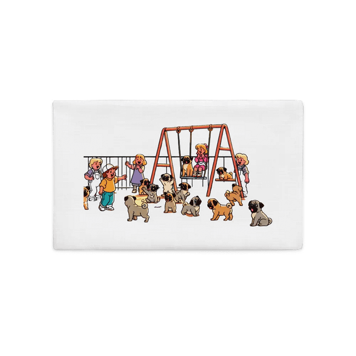 Pug Nation Warrior Pillow Case product image (5)
