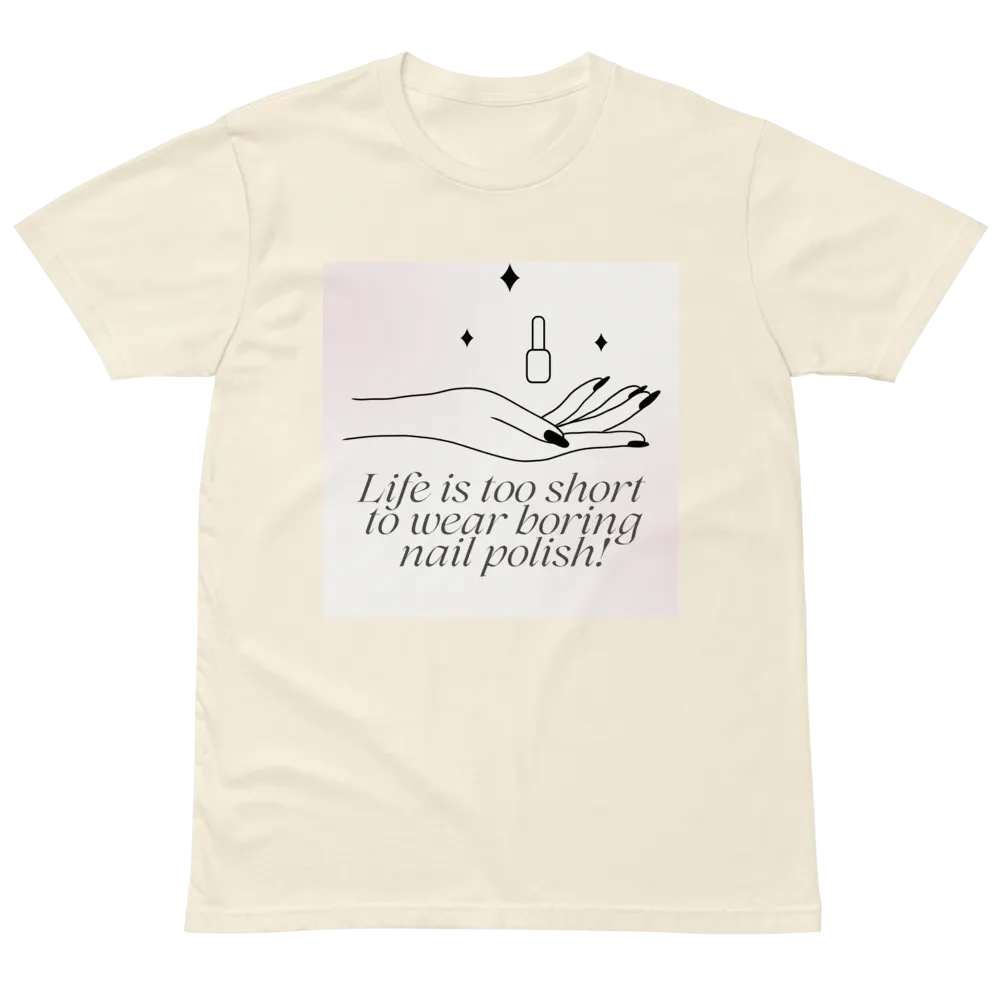 Vibrant Nail Polish Lover T-Shirt product image (2)