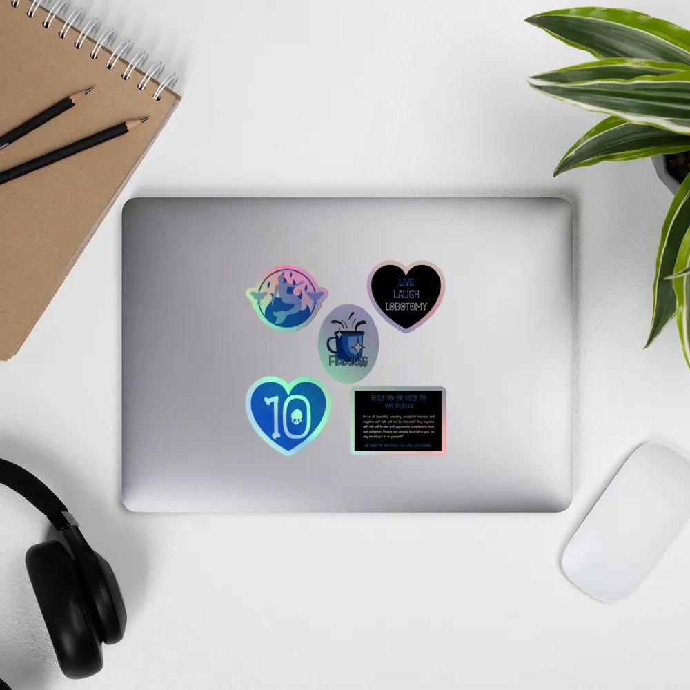 Self Love Holo Sticker Sheet product image (8)