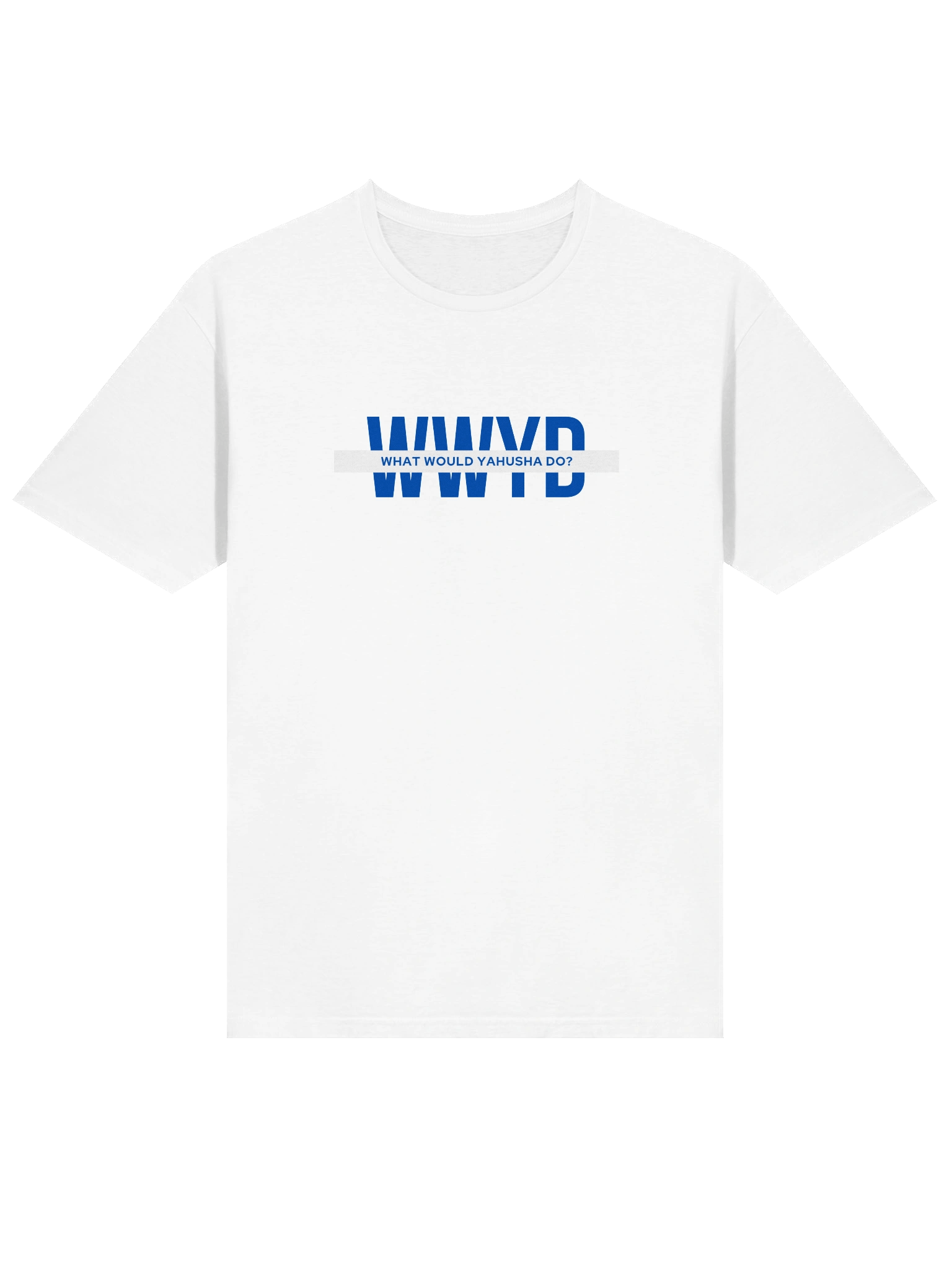 WWYD Blue Ink White T-Shirt product image (3)