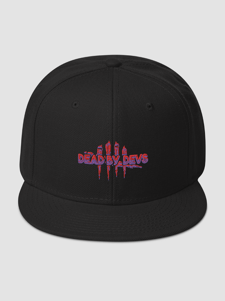 DEAD BY DEVS | CUSTOM EMBROIDED Otto Wool Blend Snapback Cap product image (1)