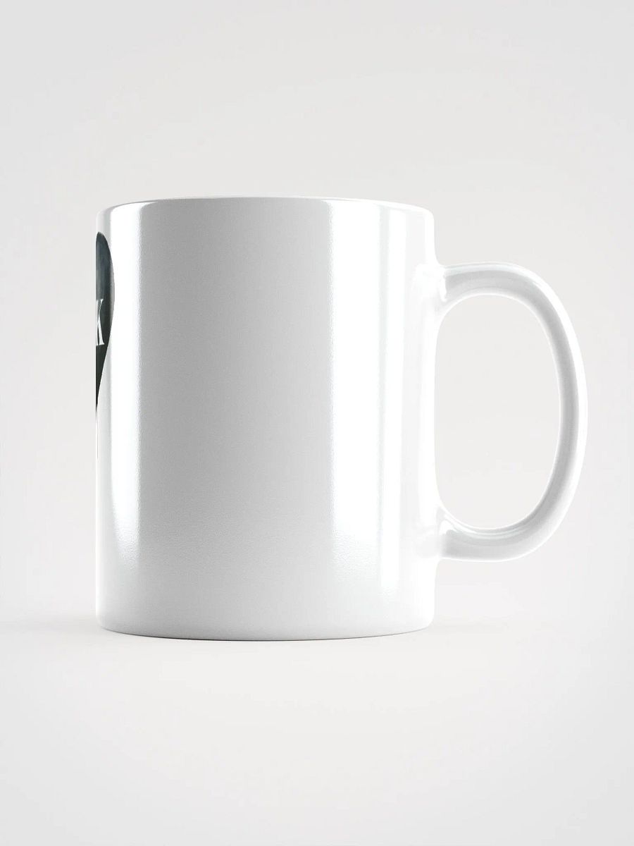 Bleeding Black White Glossy Mug product image (2)