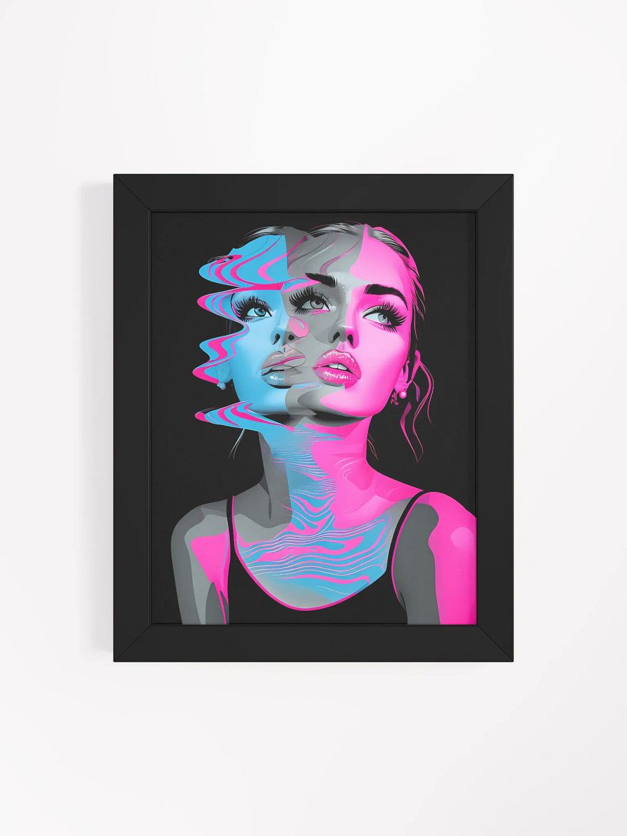 Surreal Double Exposure Framed Poster product image (5)