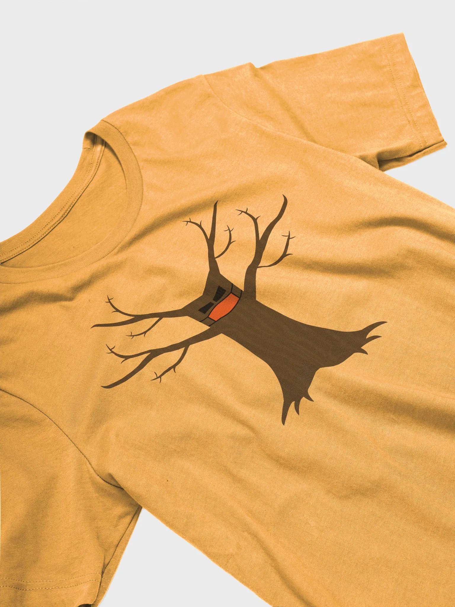 Spooky Tree Wearing A Face Mask Supersoft T-Shirt product image (5)