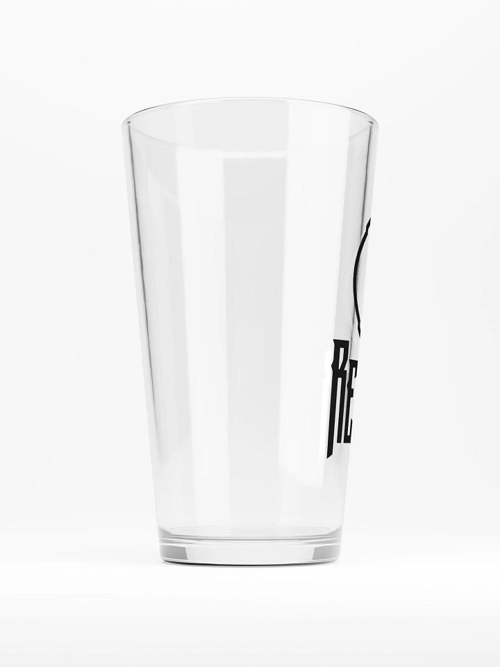 REXNOR Pint Glass (Black Logo + Text) product image (2)
