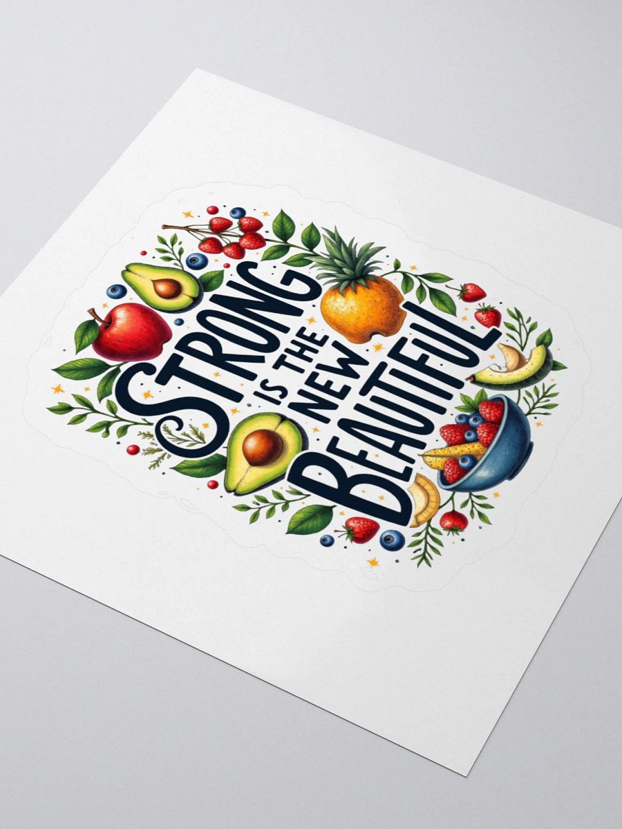 Strong is the New Beautiful Kiss Cut Stickers product image (10)