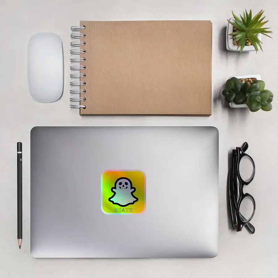 Snap Death Holo Sticker product image (13)