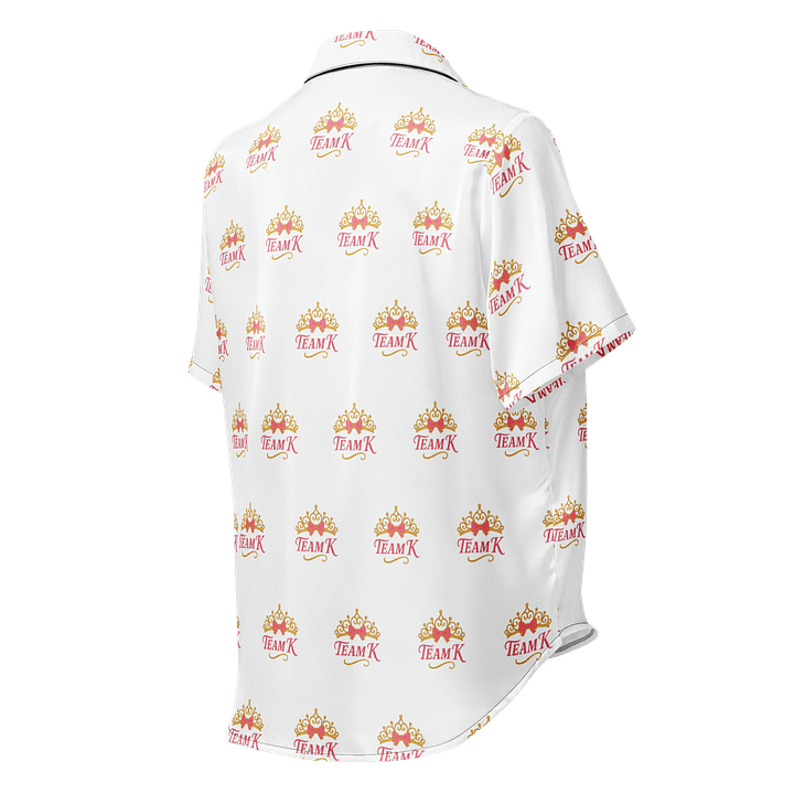 Team K (V-1) Women's Short Sleeve Pajama Top product image (2)
