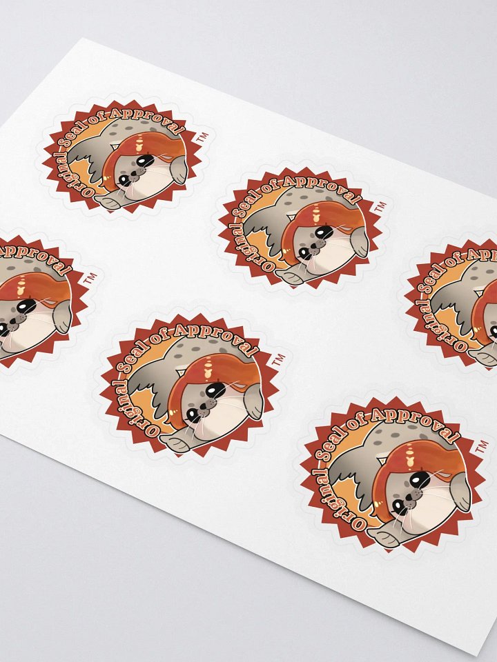 Original Seal of Approval Kiss Cut Sticker product image (2)