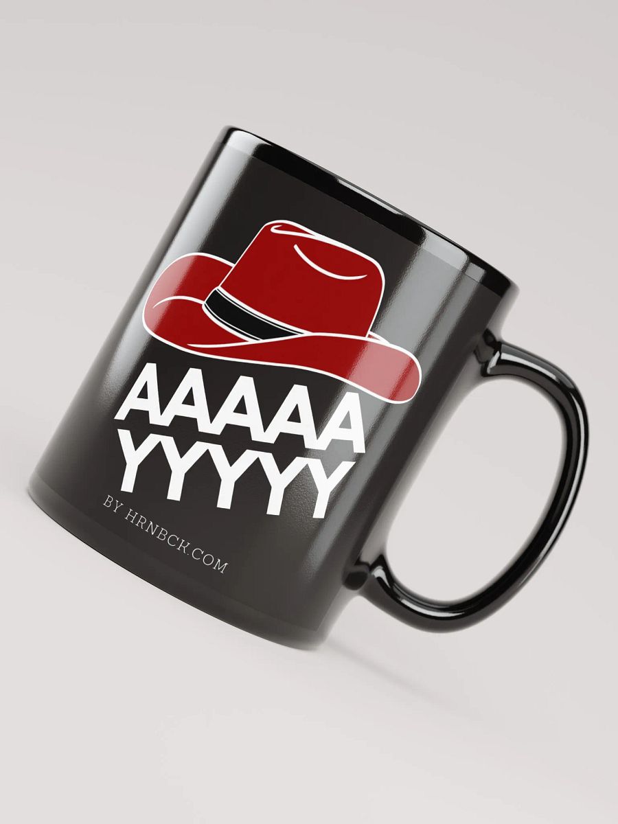 HRNBCK MUG – AY! Black Edition Two product image (8)
