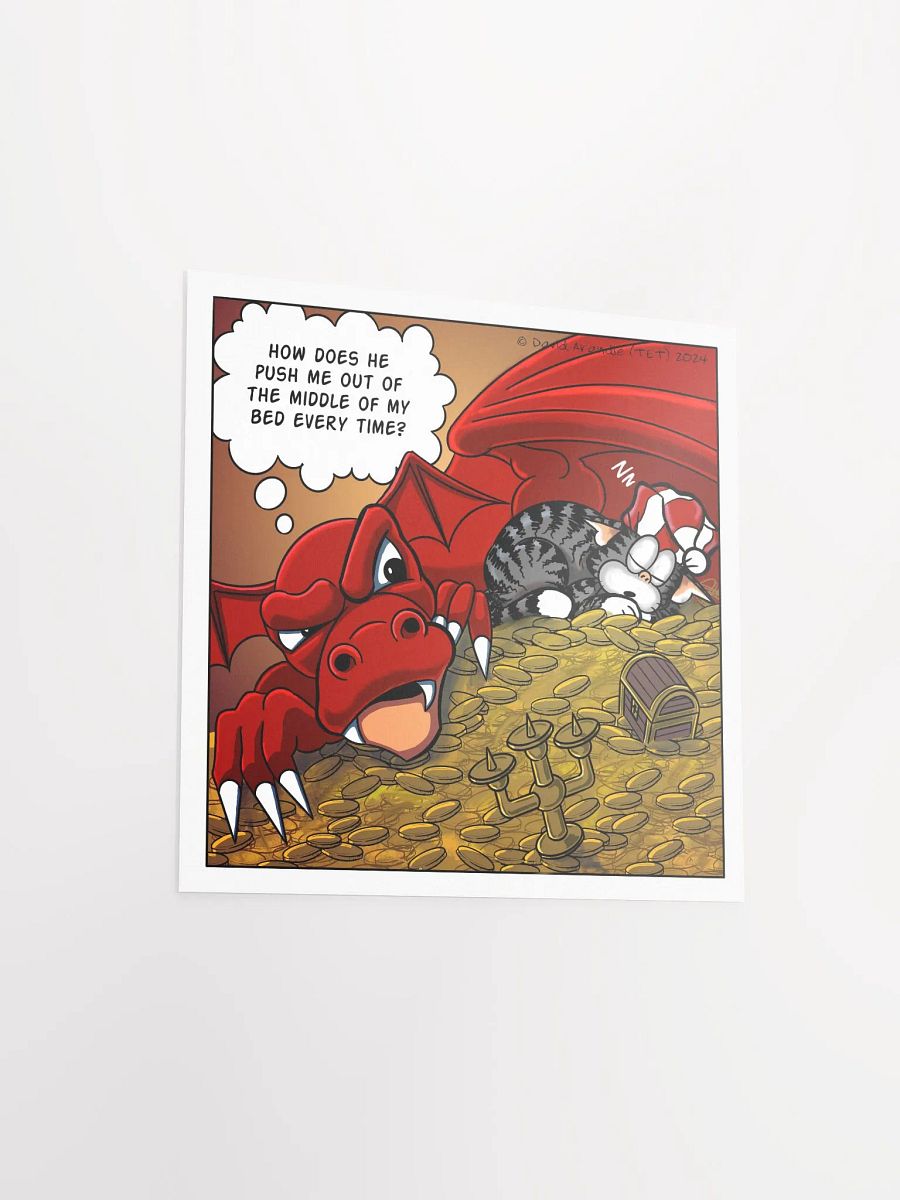 The Middle of My Bed - Resident Dragon Poster product image (3)