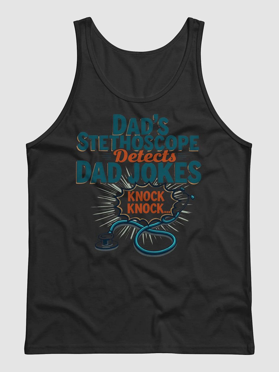 Dad's Stethoscope Humor Jersey Tank product image (4)