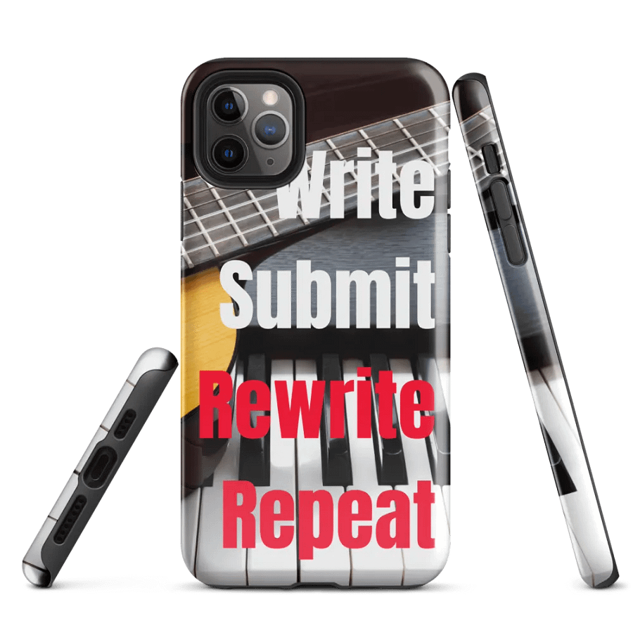 'Write Submit Rewrite Repeat' Inspirational iPhone Tough Case product image (5)