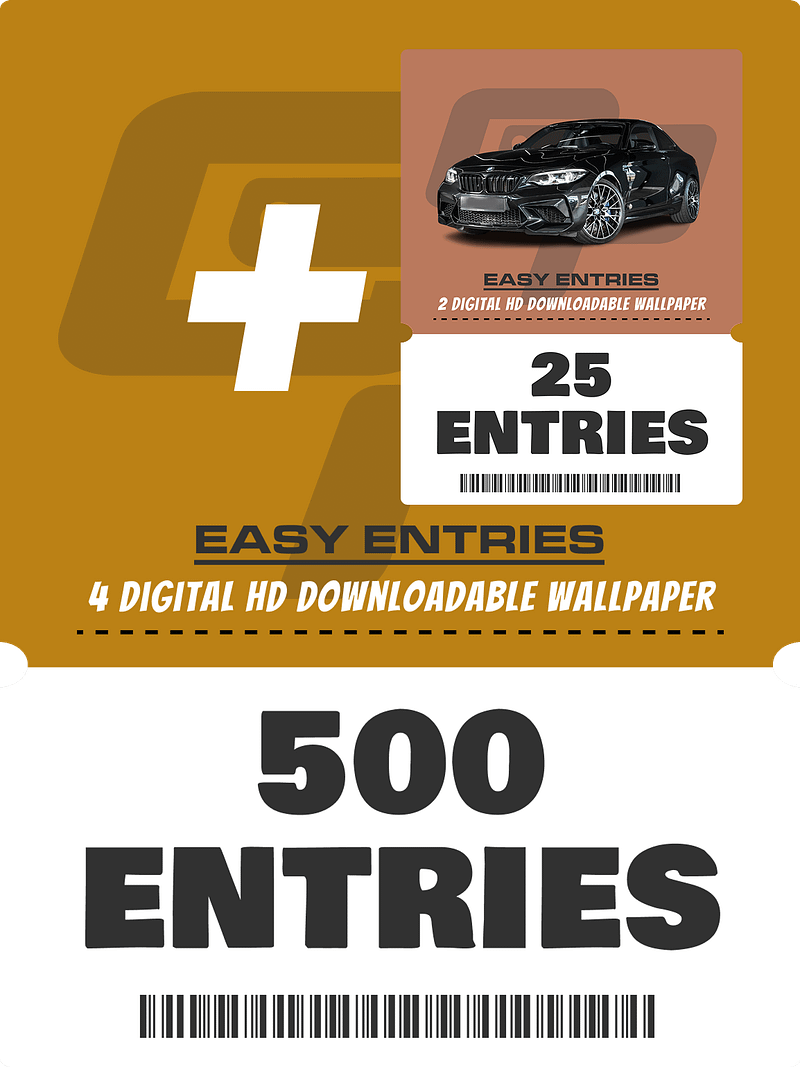 Easy Entry Gold (525 Entries)