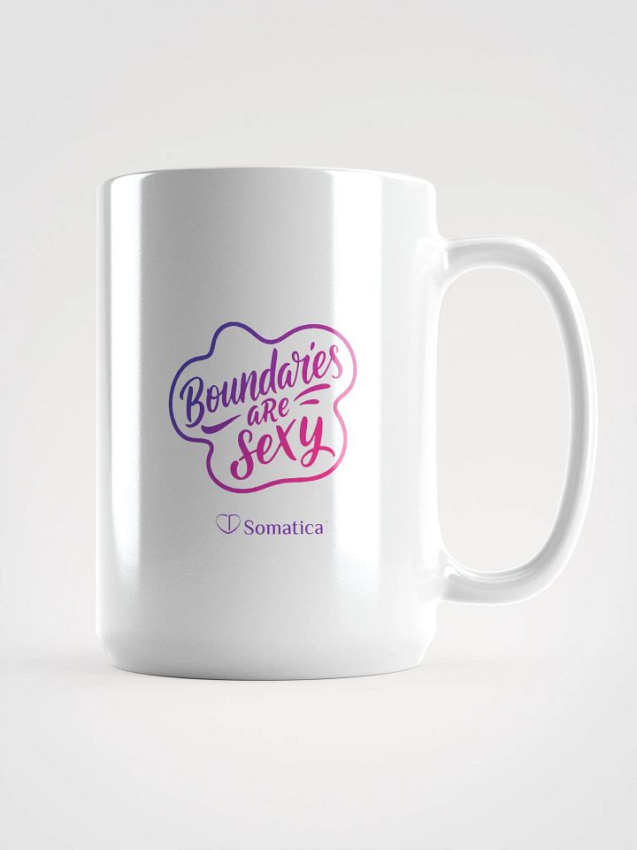 Boundaries are sexy mug product image (1)