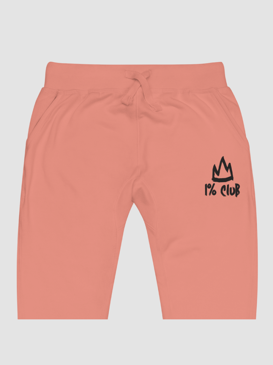 1% Club Unisex fleece sweat pants product image (2)