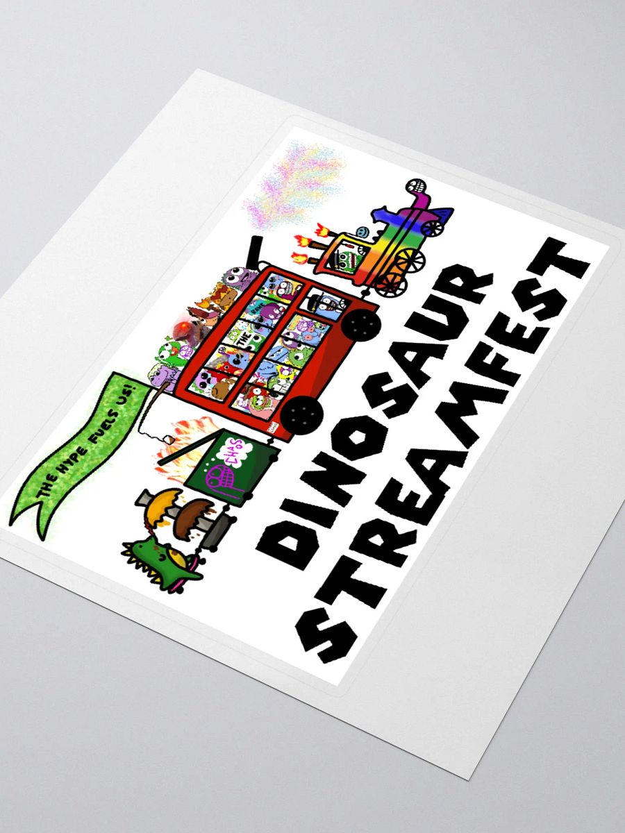 Dinosaur Streamfest Sticker product image (3)