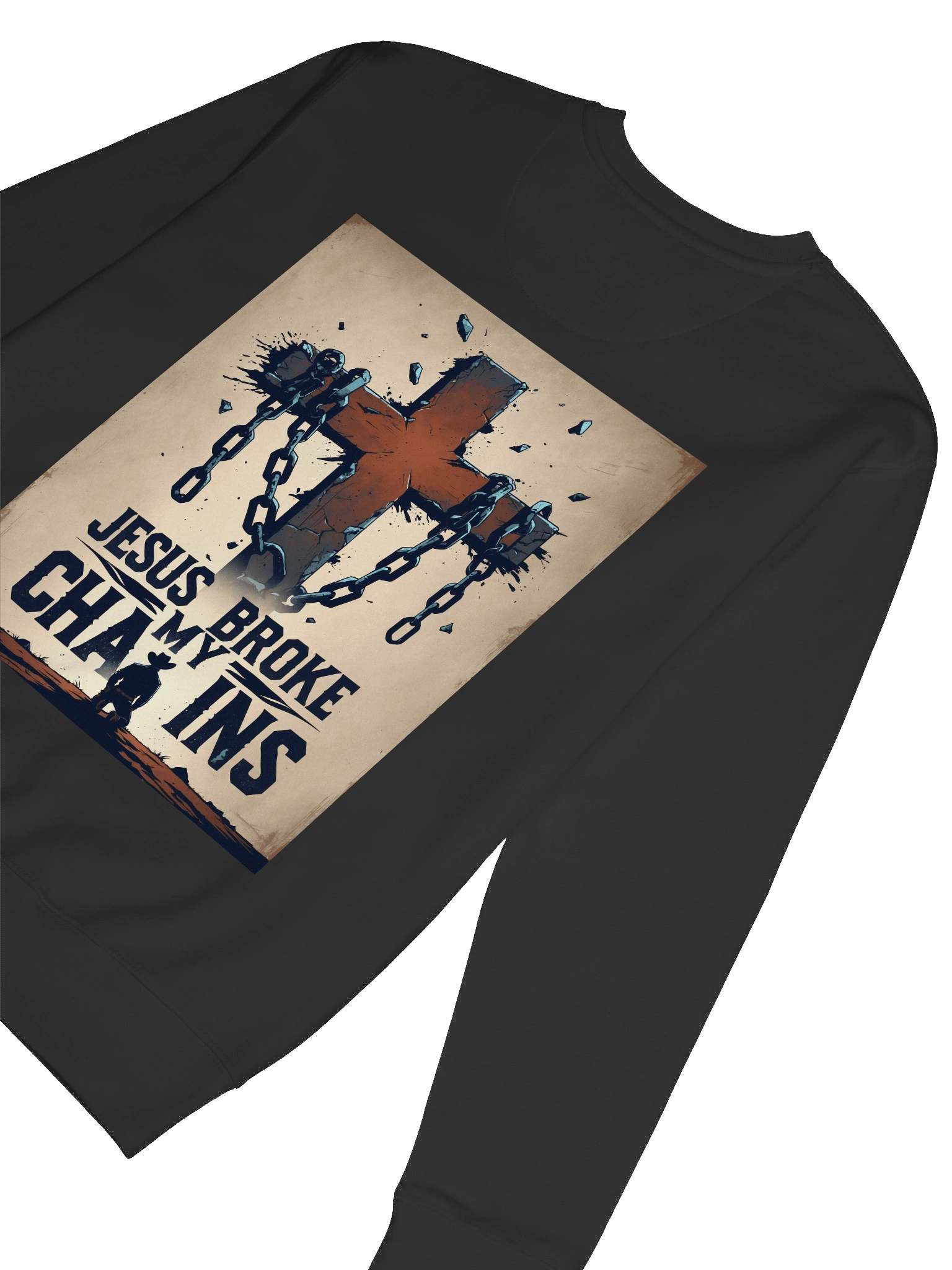 Jesus Broke My Chains Sweatshirt product image (8)