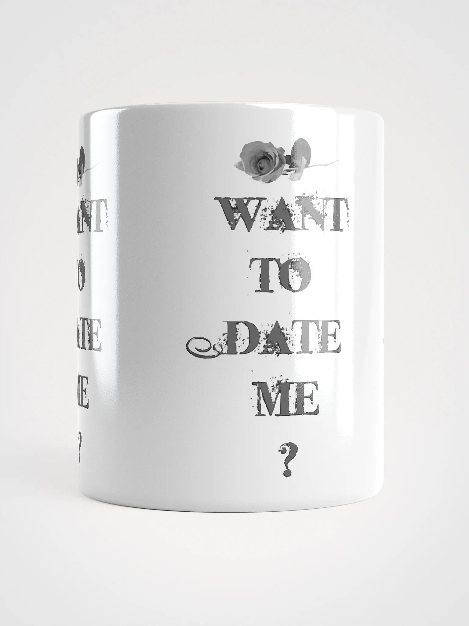 Rosey Date Invitation | Mug product image (5)