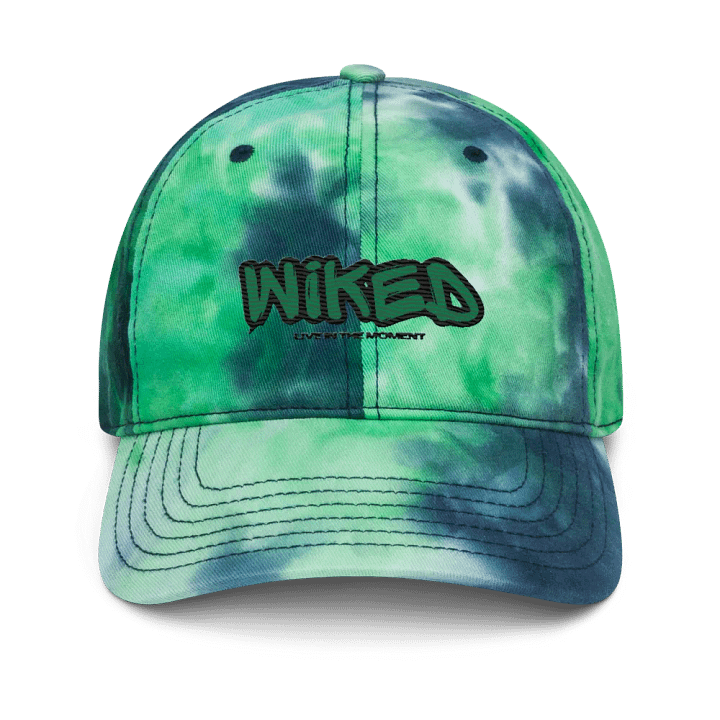 Emerald Tie Dye Hat product image (1)