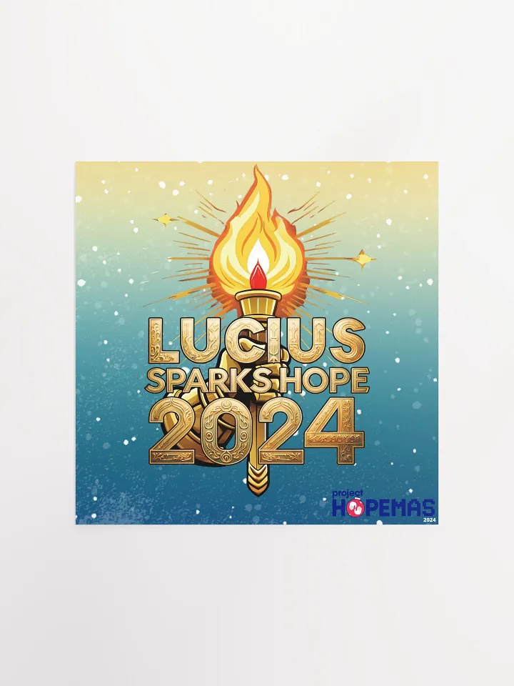Lucius Sparks Hope 2024 Limited Poster product image (1)