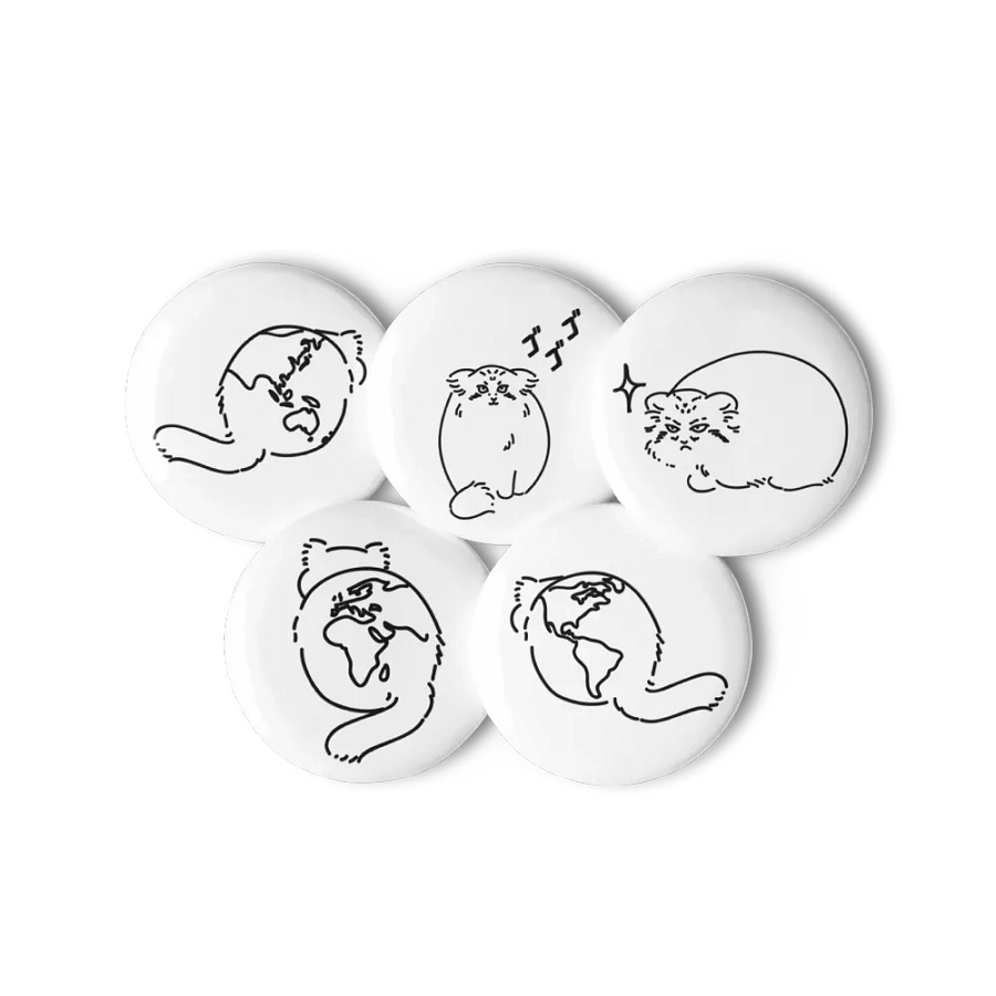 Manul Pin Set 1 product image (11)
