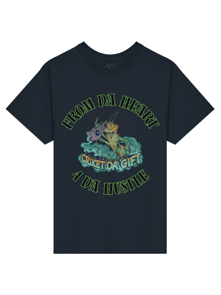 Criket Da Gift “From Da Heart, 4 Da Hustle” Signature Tee product image (2)