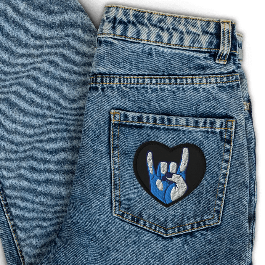 Love And Rock Embroidered Patch product image (3)